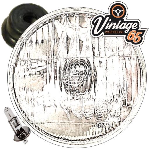 5.75"" 5 3/4"" CLASSIC CAR SEALED BEAM HEADLAMP HEADLIGHT HALOGEN H1 CONVERSION
