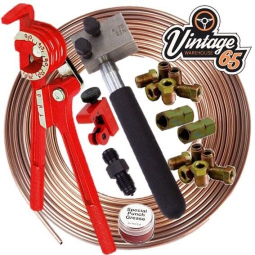 Brake Pipe Flaring Repair Kit For Jaguar XJ S X Type DIN 10mm Metric Kunifer