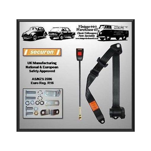 Volkswagen Transporter T4 Van Caravelle Front 3 Point Automatic Seatbelt Kit