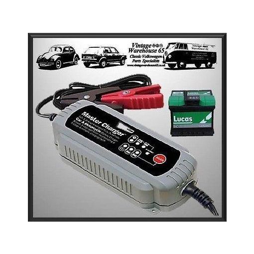 Vw Type3 Ghia Polo Golf Automatic 12v Intelligent Battery Trickle Charger