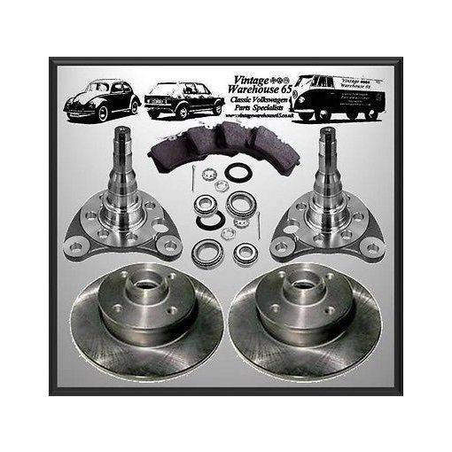 Volkwagen Caddy Mk1 20v Turbo Corrado G60 Rear Brake Disc Conversion With Pads