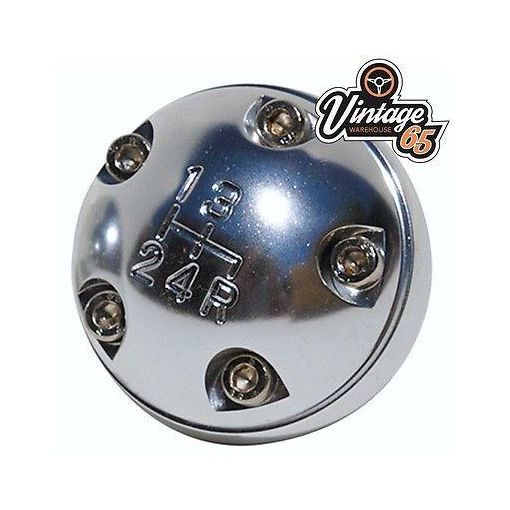 Classic Austin Mini Cooper S 500 Style Polished Alloy Shift Pattern Gear Knob