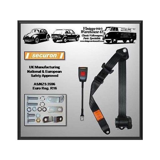 Volkswagen Caddy Mk2 Van Pick-up Front 3 Point Fully Automatic Seatbelt Kit #1