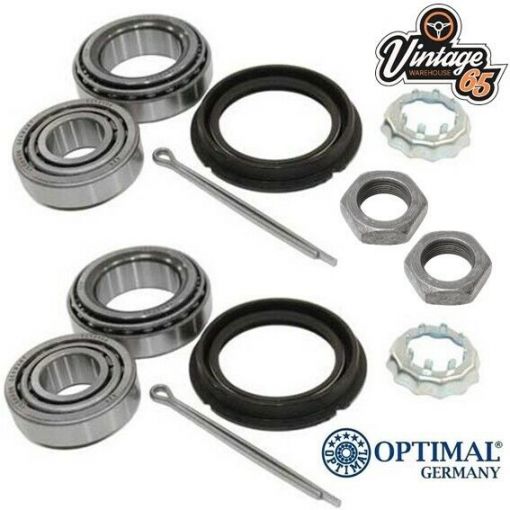 Genuine Optimal Germany 191 598 625 Rear Pair Wheel Bearing Kit For Vw Audi