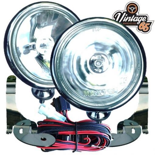 BMW Mini R50 R52 R53 2001 to 2006 Chrome Spot Lights Lamps Brackets BMW Wiring