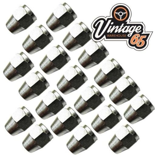 20 Imperial Brake Pipe Fittings Unions 7/16"" UNF x 20 Tpi Female For 1/4"" Pipe