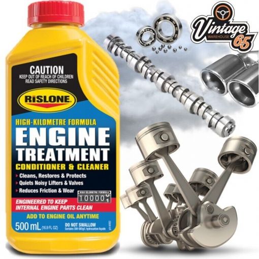 Classic Car Engine Oil Treatment High Mileage Conditioner Friction Reducer 500ml