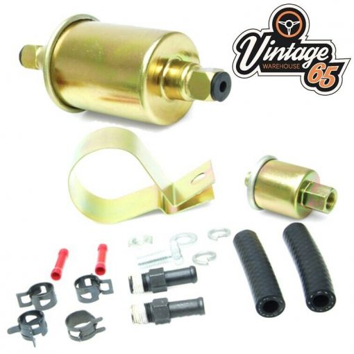 Classic Mini Lucas Style 12v High Performance Universal Electric Fuel Pump Kit