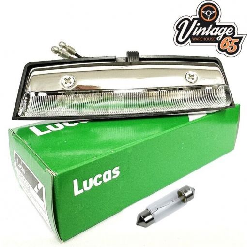 Genuine Lucas Retro Courtesy Interior Light Classic Car Boat Camper 12v 5w