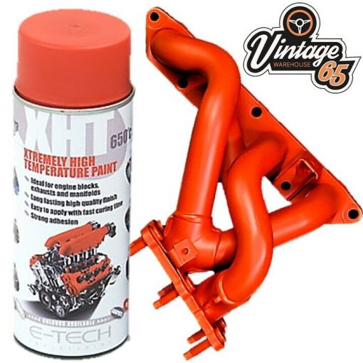 Classic Car Exhaust Manifold Extremely High Temperature VHT Paint Red 400ml