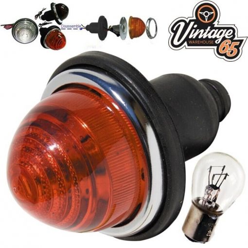 Red Stop &Tail Light 12v Classic Mini Austin Minor For Land Rover Lucas Style