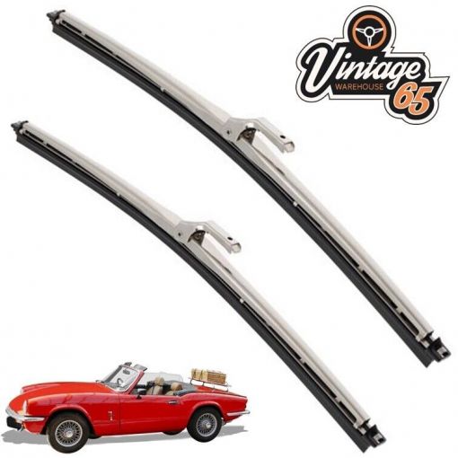 Triumph Spitfire 11"" Stainless Steel Pair Wiper Blades MkI II & 3 GWB223