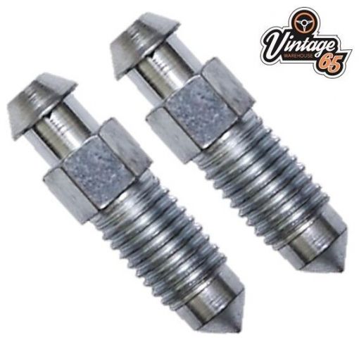 Wheel Cylinder Blake Bleed Nipple Valves For Classic Ford 1/4"" Unf x 28 TPI