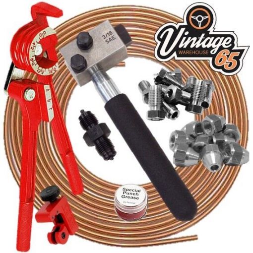 Brake Pipe Line Repair Flaring Kit Fir Classic Austin Rover Sprite 3/8"" Unf