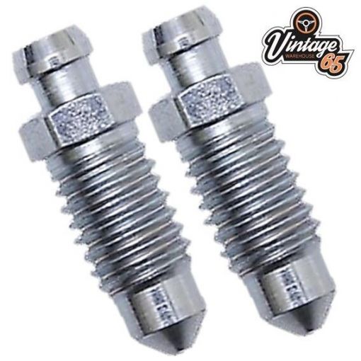 Wheel Cylinder Blake Bleed Nipple Valves fit Classic Ford 3/8"" Unf x 24 TPI