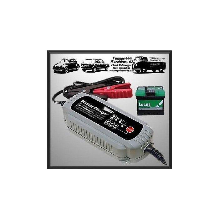 Classic Car & Motorbike Automatic 12v 3.8Amp Intelligent Battery Trickle Charger