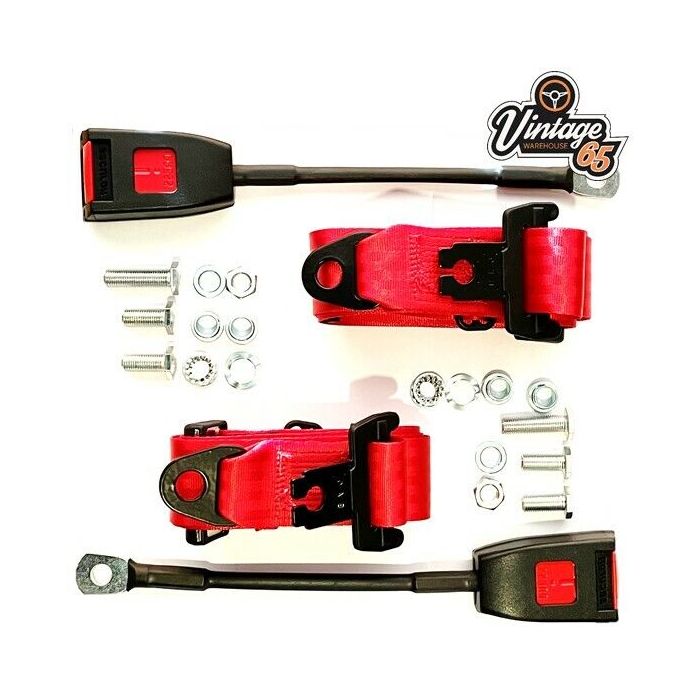 Classic mini seat belts clearance